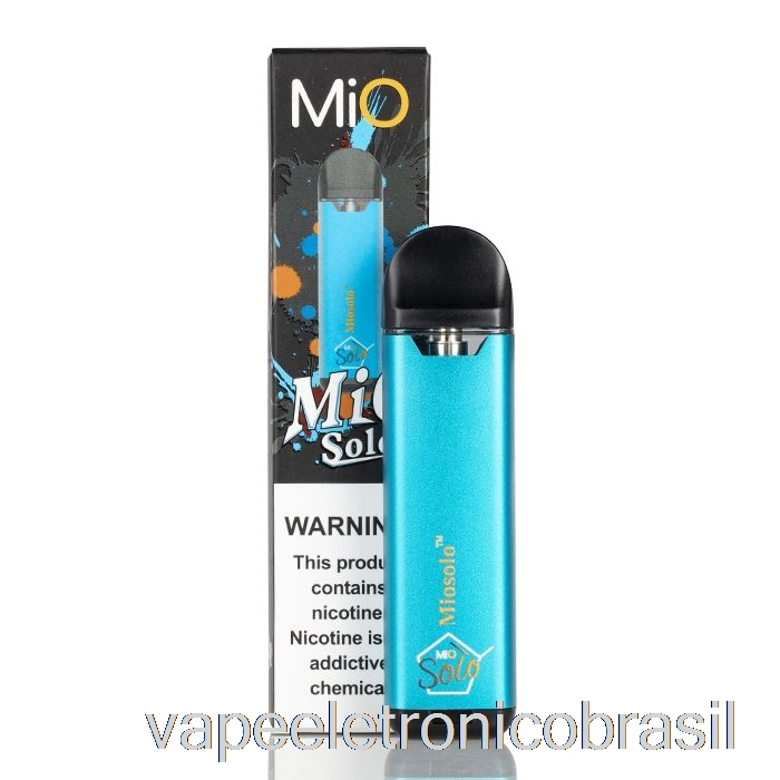 Vape Eletronico Mio Solo Recarregável Dispositivo Azul